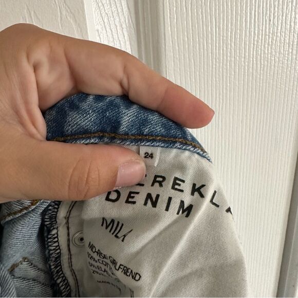 Derek Lam Denim Mila Mid Rise Girlfriend Jeans Women’s Size 24 - Picture 9 of 9